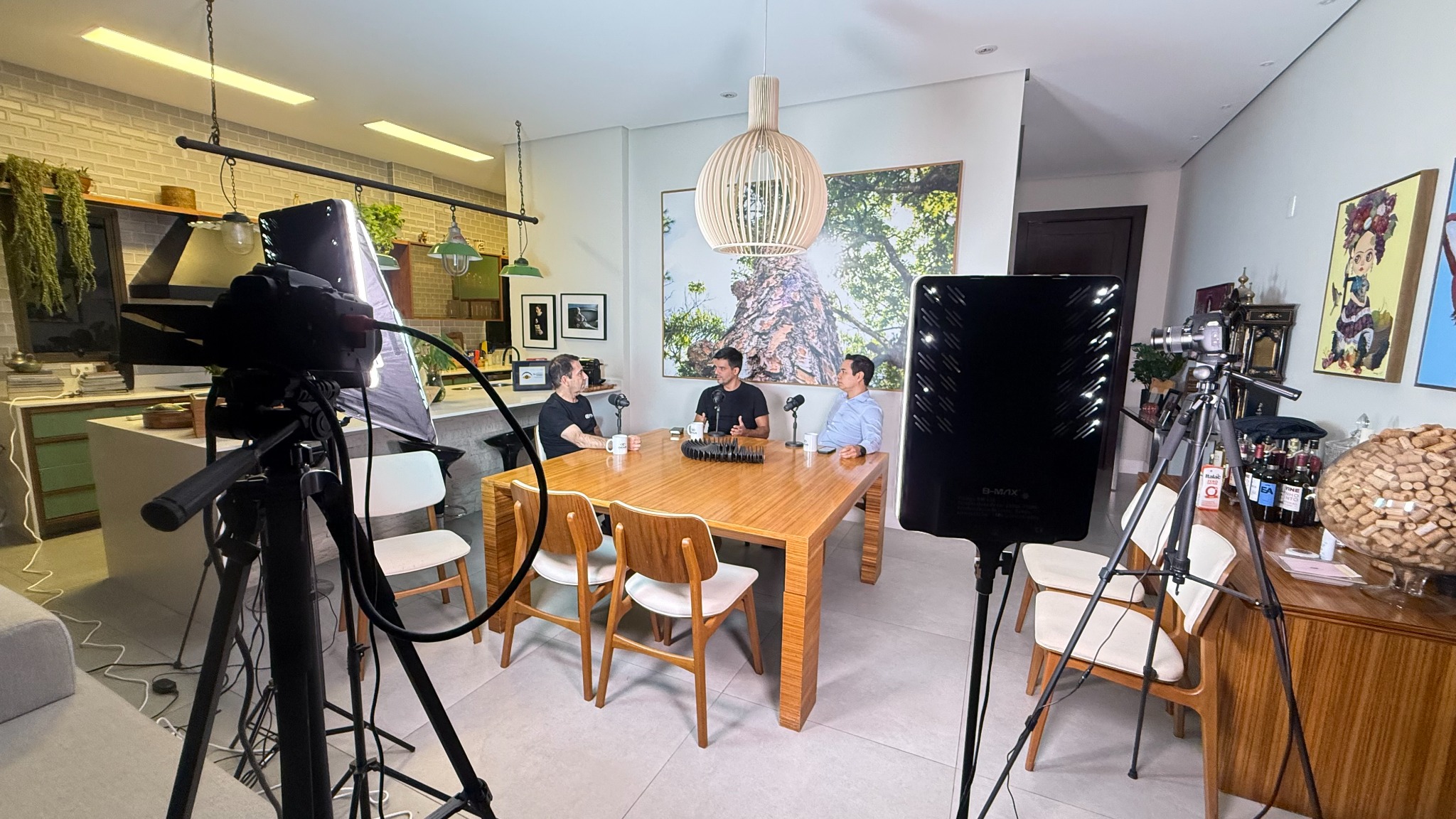 Delivery Cast da Full HD em gravação no espaço do cliente